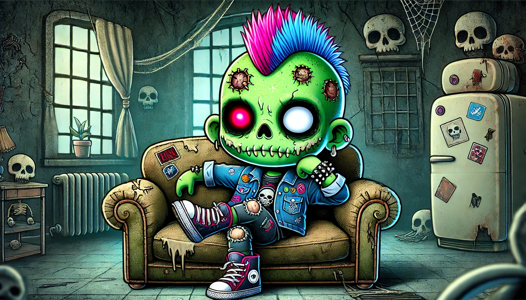 Punk Zombie Skating